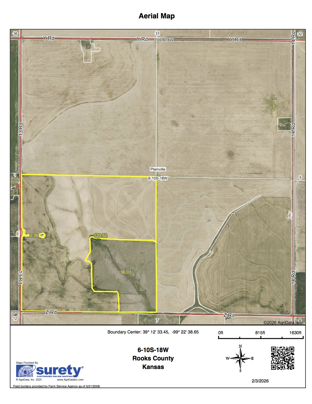 Thomas FSA Map